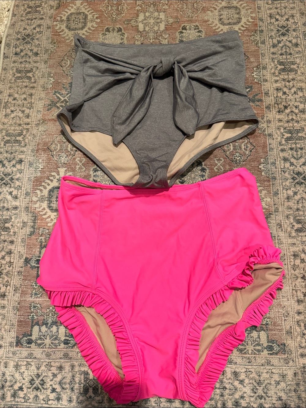 Kortni Jeane High-Waist Bikini Bottoms